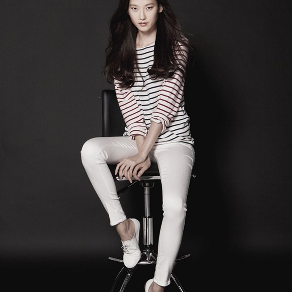 Neptune Long Sleeve Navy/Red Stripe - Picture 4 of 8